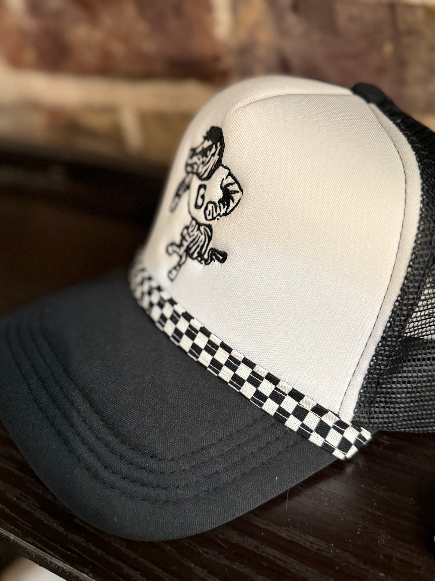 Grandview Zebra Logo Trucker