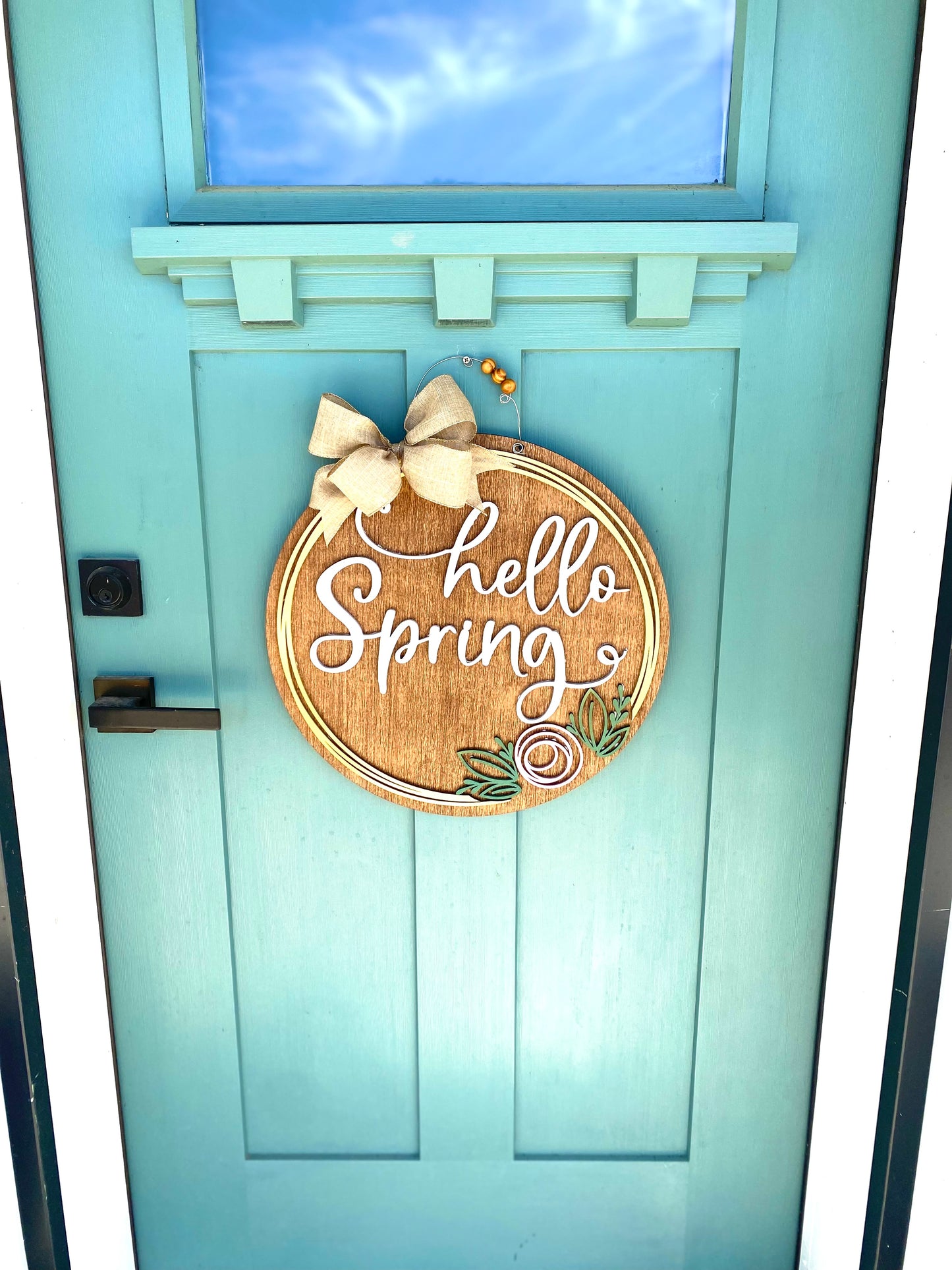 Hello Spring Door Hanger