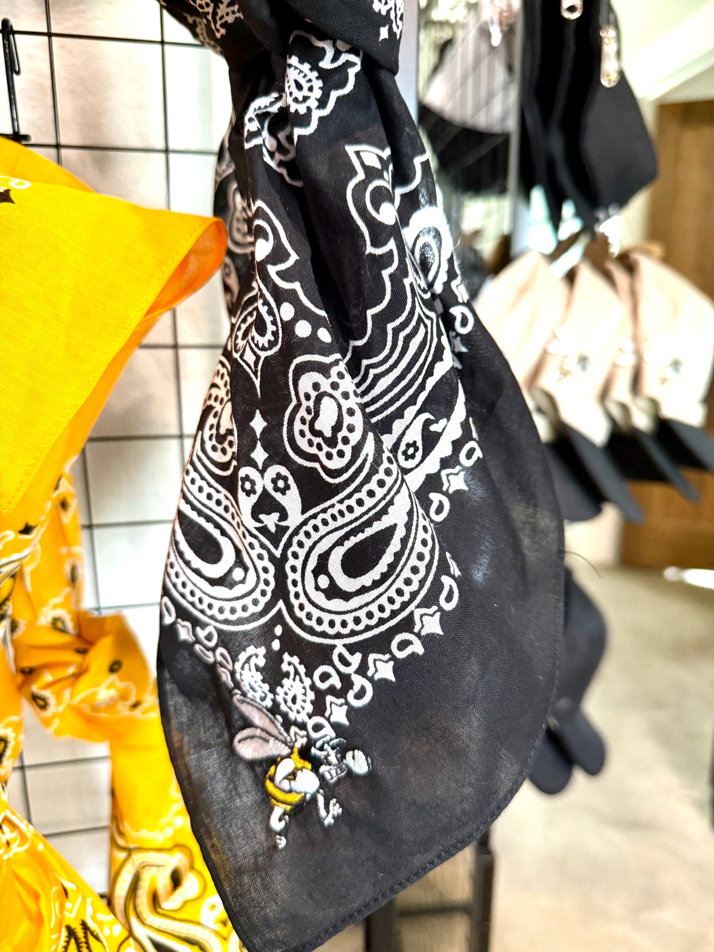 Jackets Embroidered Bandana