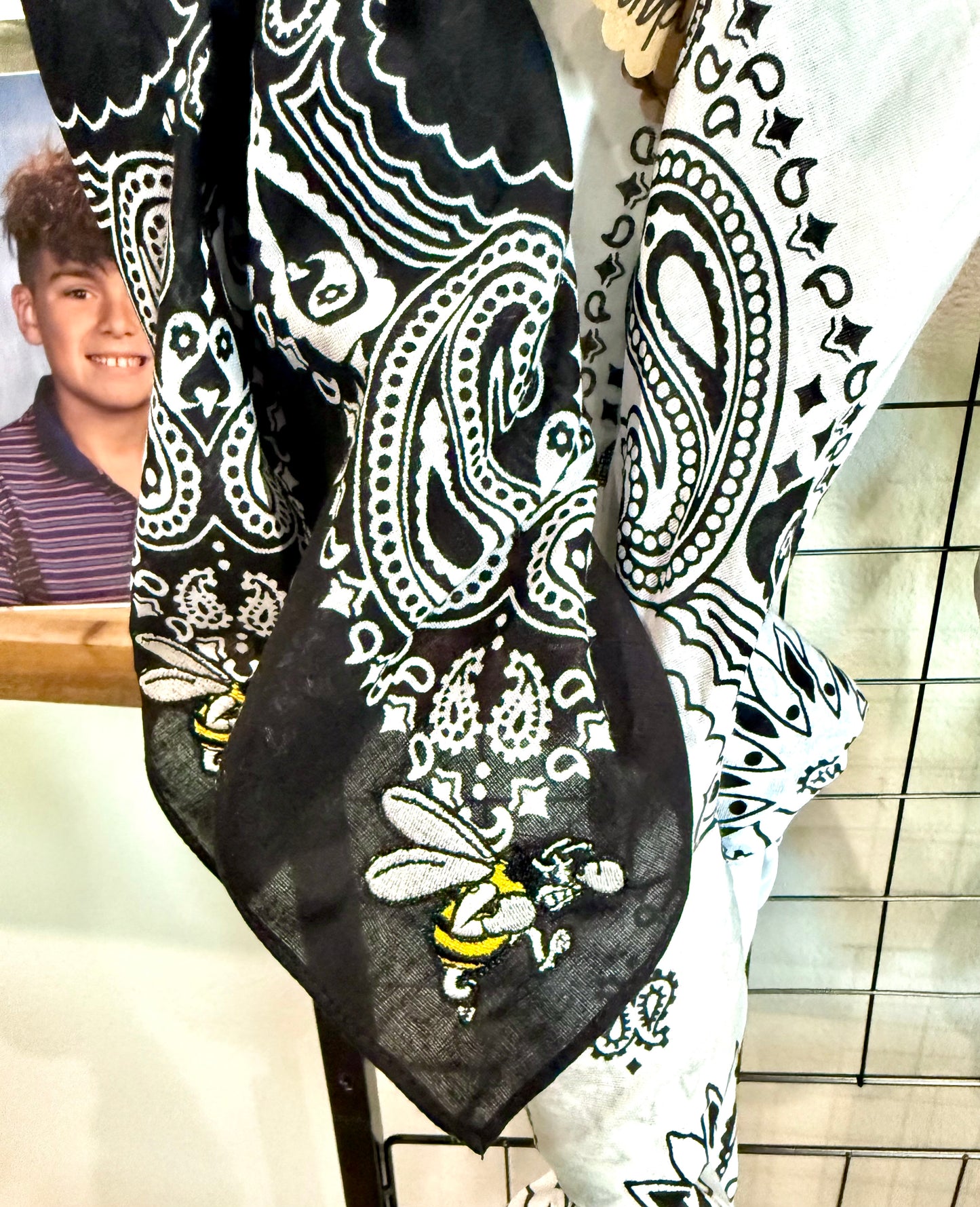 Jackets Embroidered Bandana