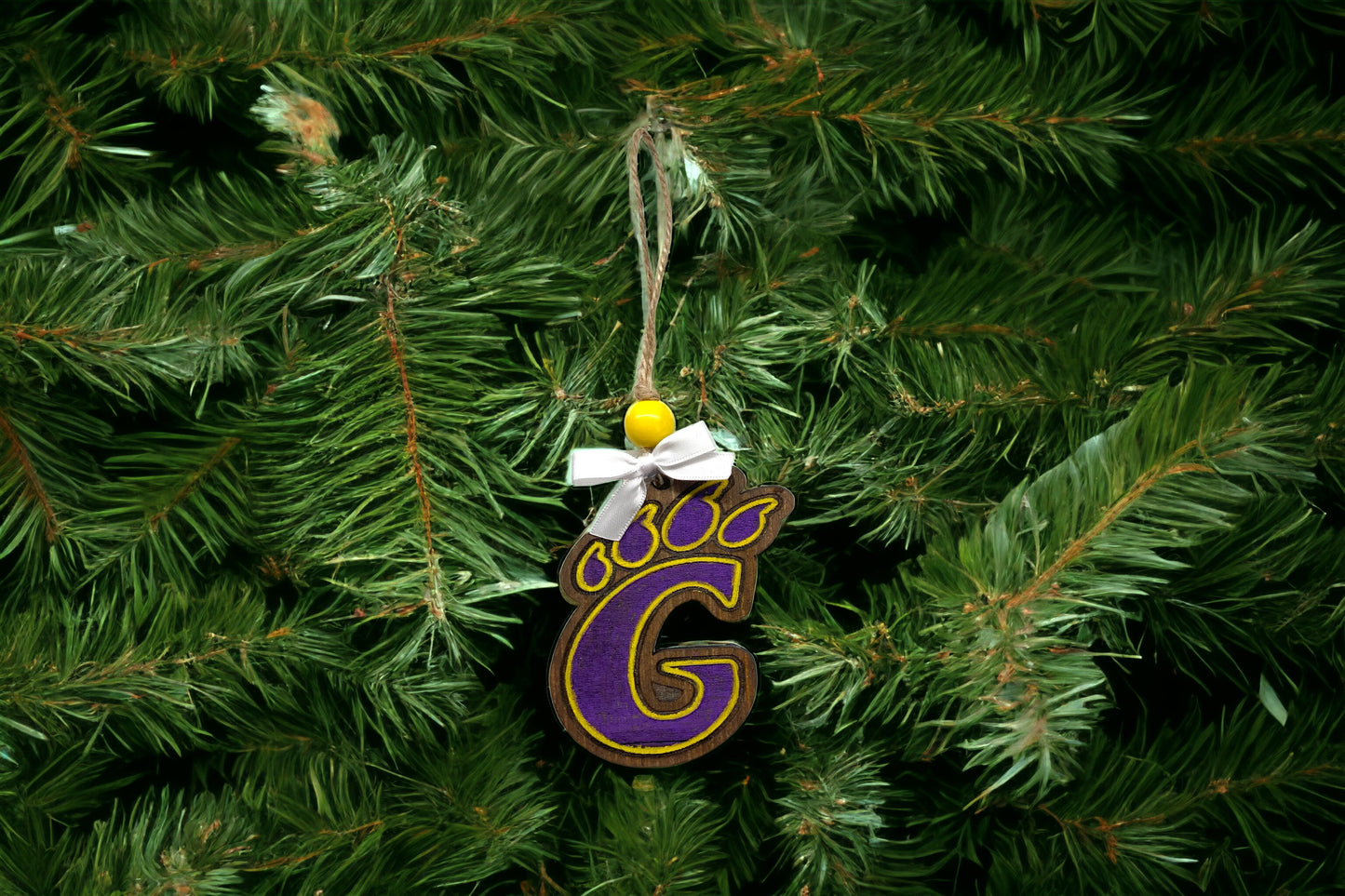 Godley Wildcats Christmas Ornament