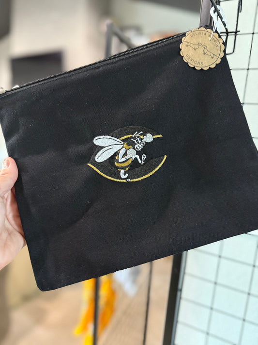 Cleburne Jackets Logo Cosmetic Bag