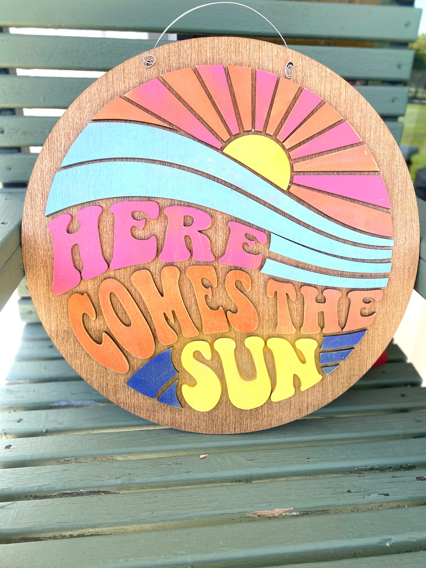 Here Comes the Sun Door Hanger