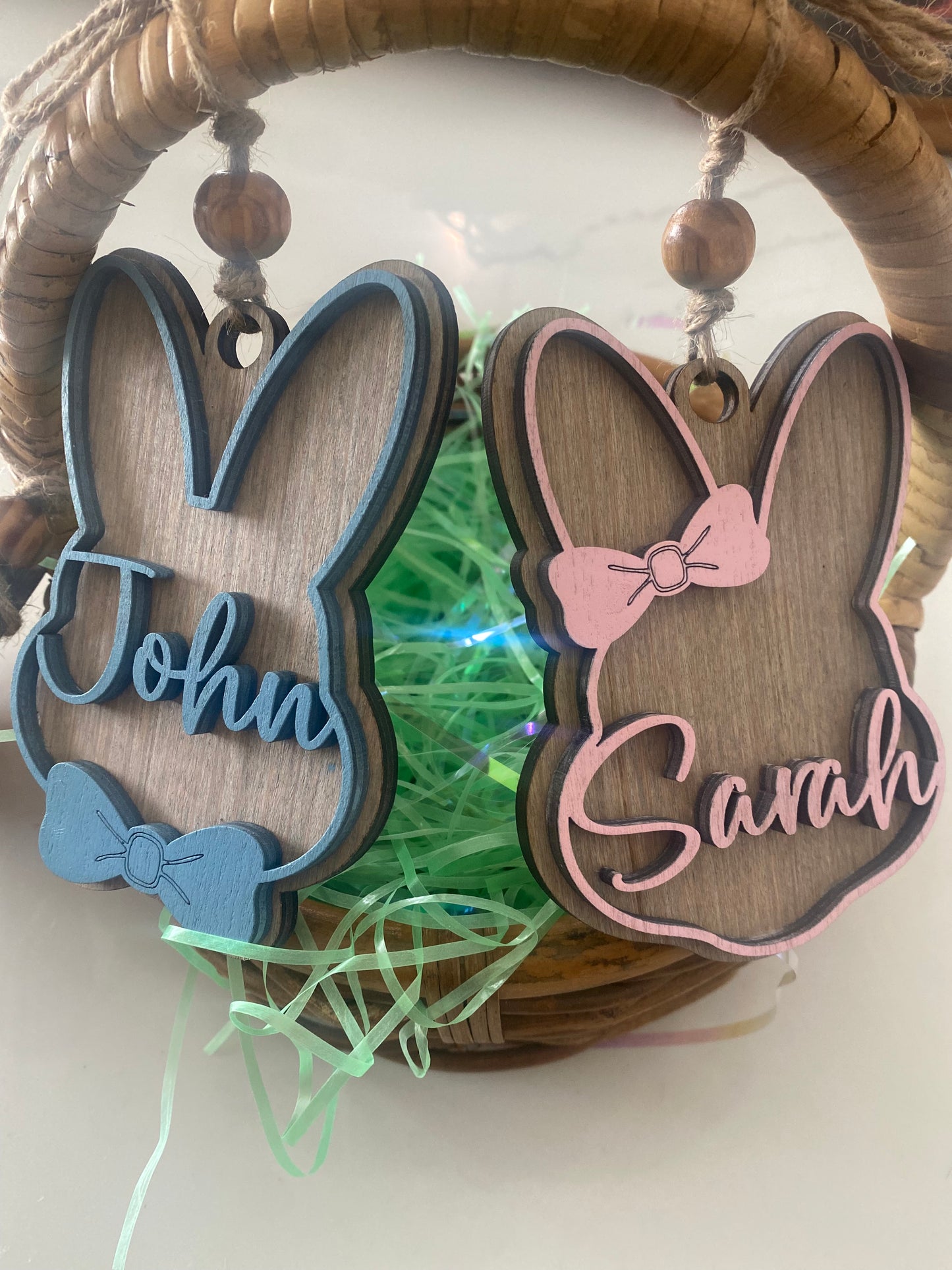 Boy/Girl Easter Basket Personalized Tag