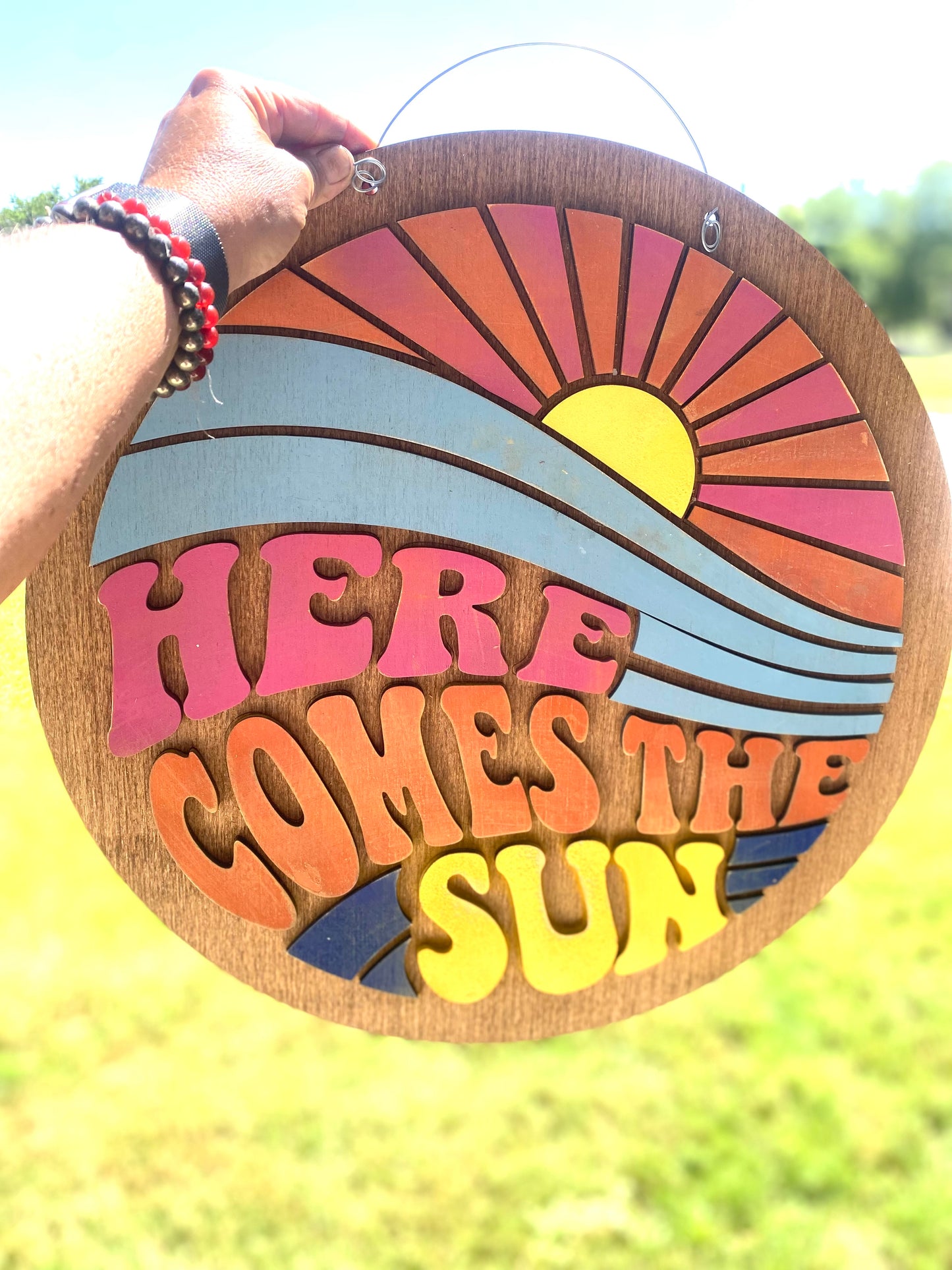 Here Comes the Sun Door Hanger