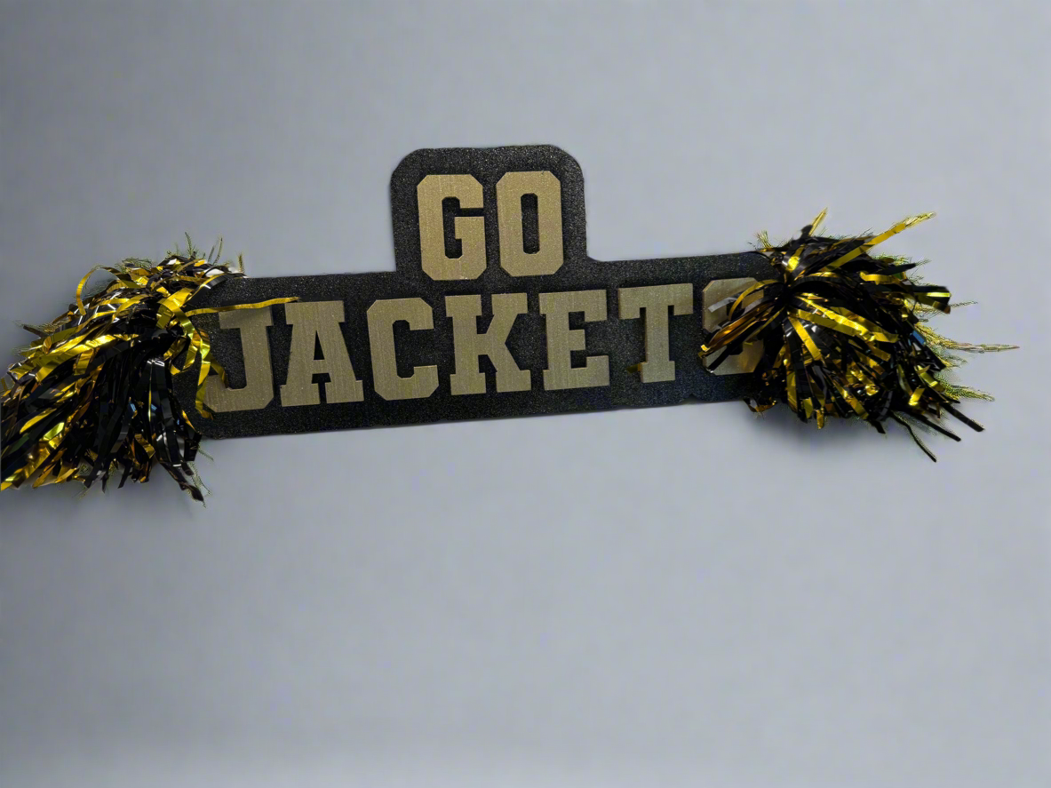 Go Jackets Cheer Stick