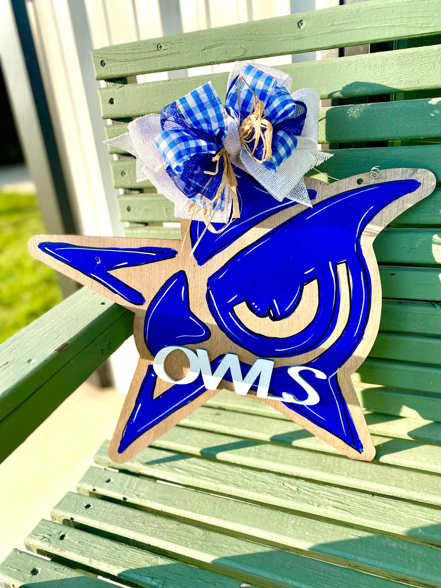 Owls Door Hanger