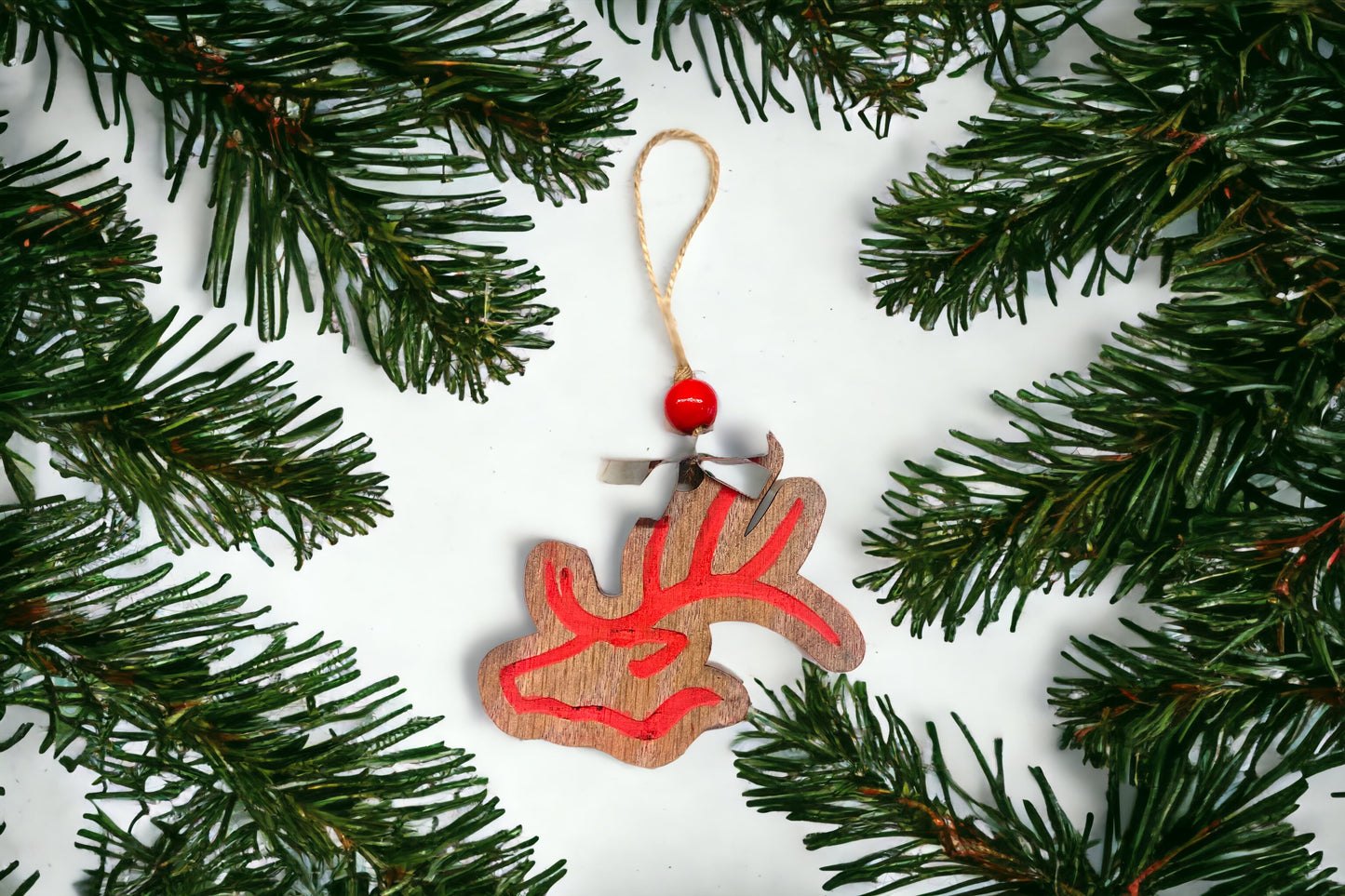 Elk Christmas Ornament