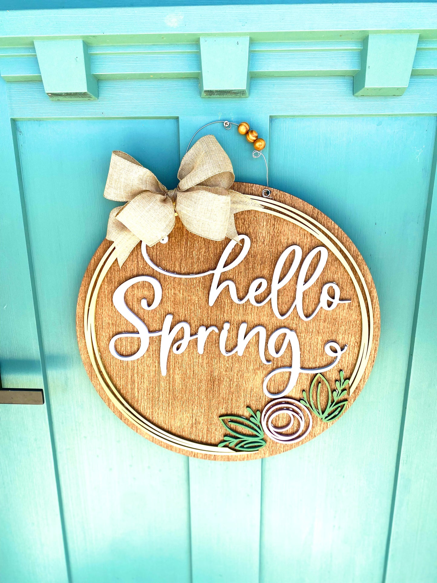 Hello Spring Door Hanger