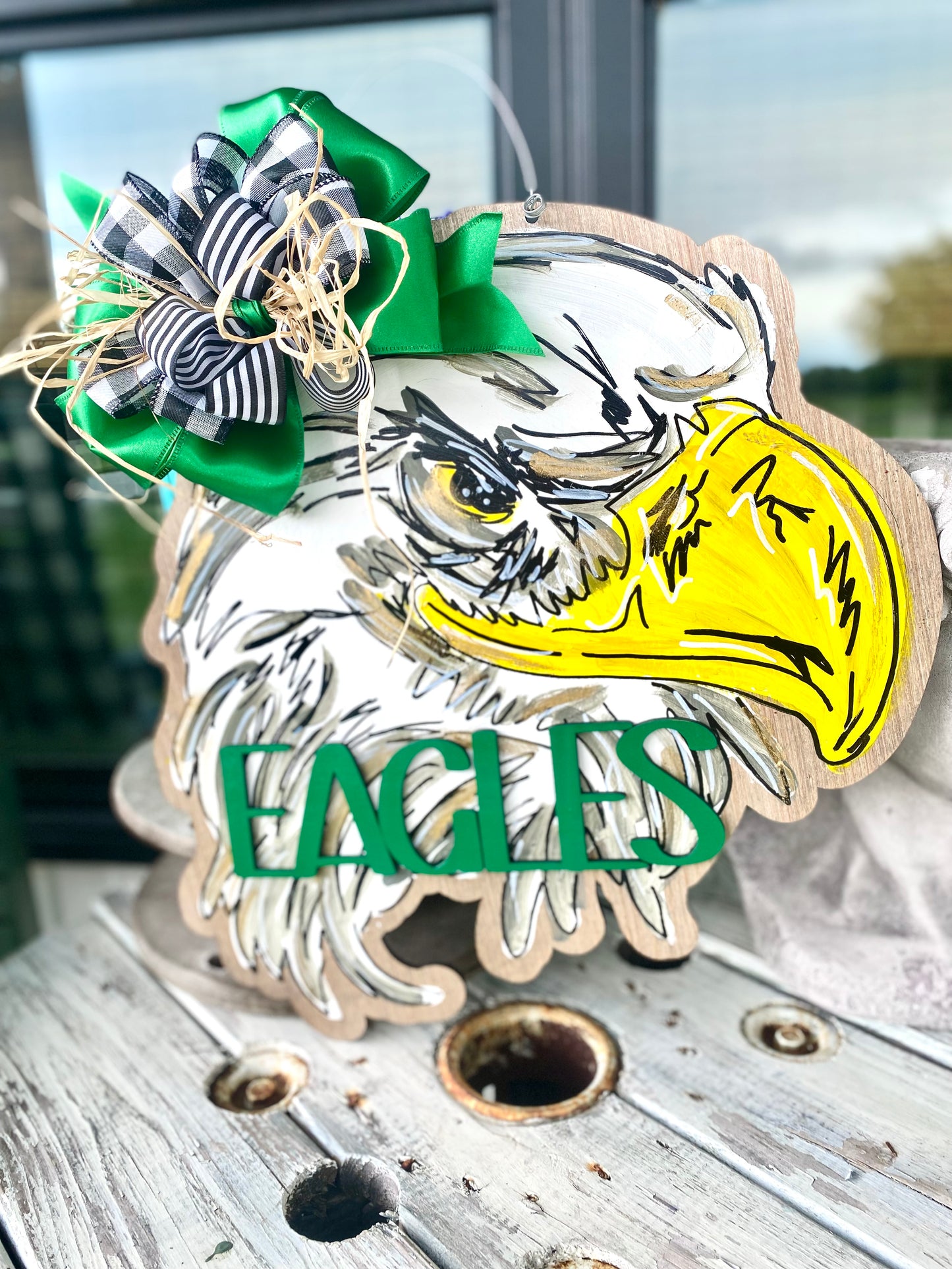 Rio Eagles Door Hanger