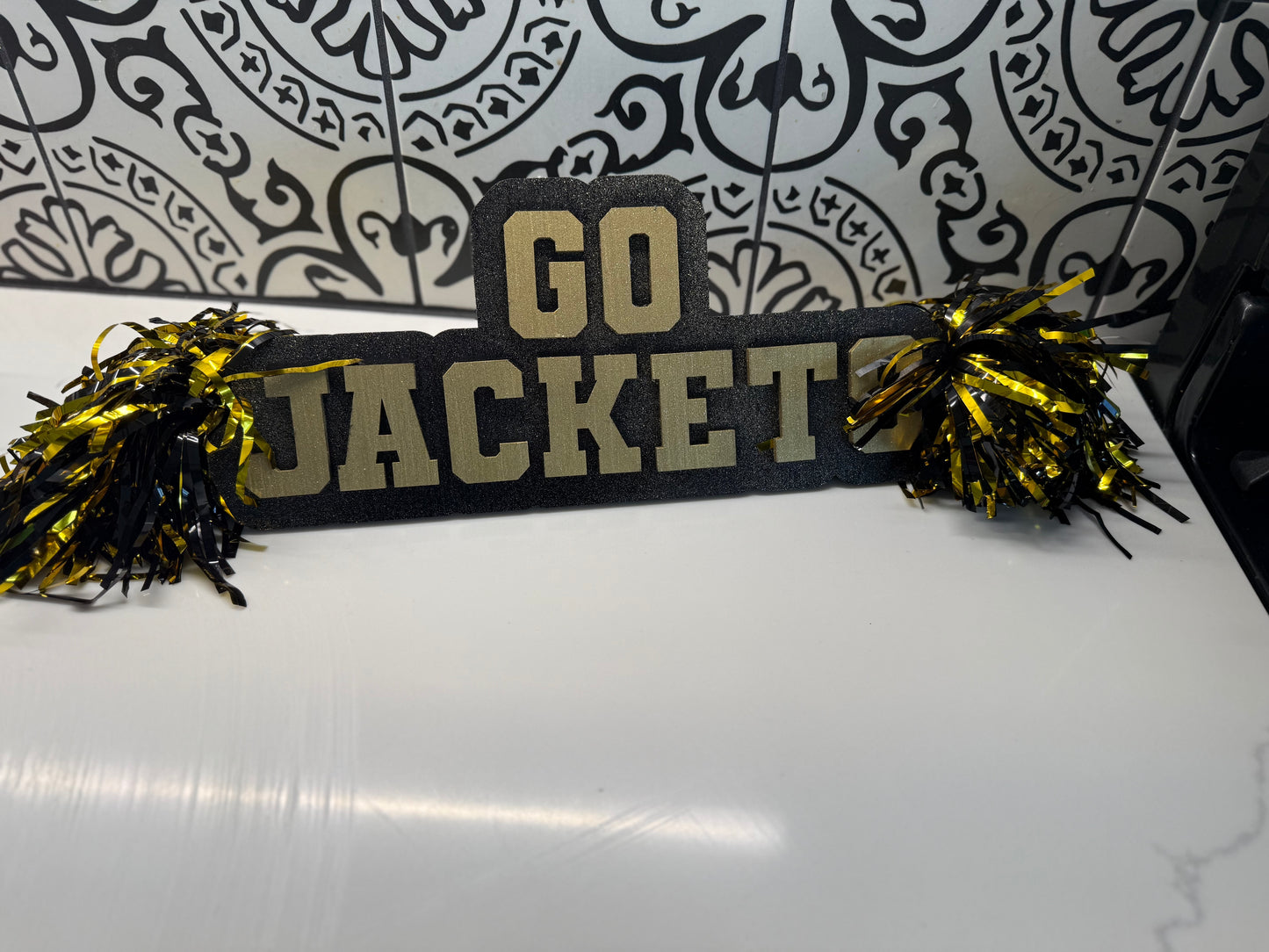 Go Jackets Cheer Stick