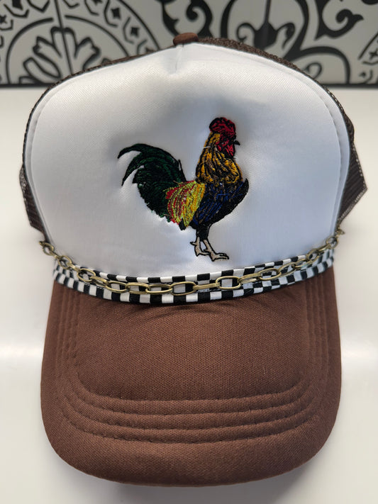 Rooster Trucker Hat