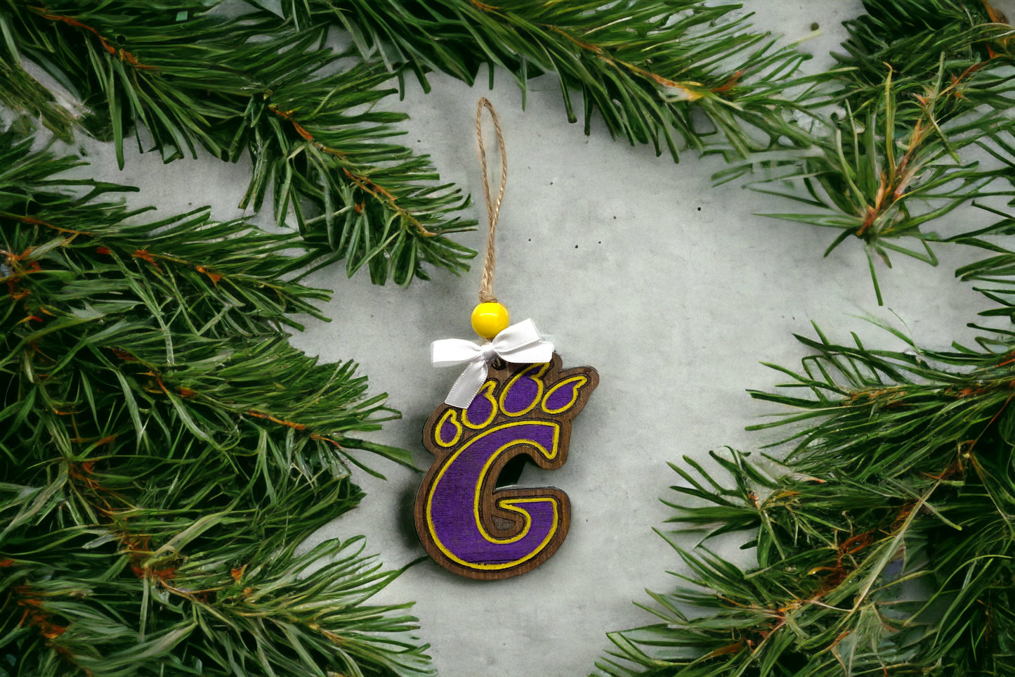 Godley Wildcats Christmas Ornament