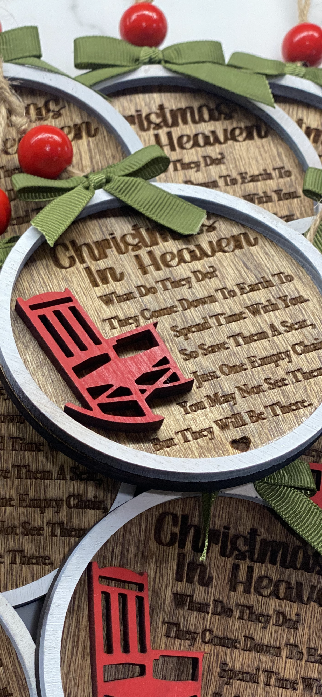 Christmas in Heaven Ornament